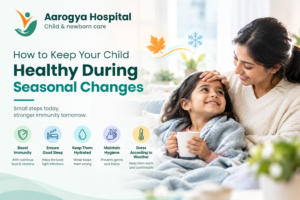 Child staying healthy during seasonal changes