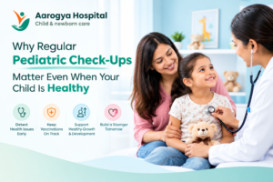 Pediatric check-up for children at a pediatric hospital in Chandigarh