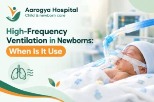 High-frequency ventilation support for a newborn in a neonatal intensive care unit