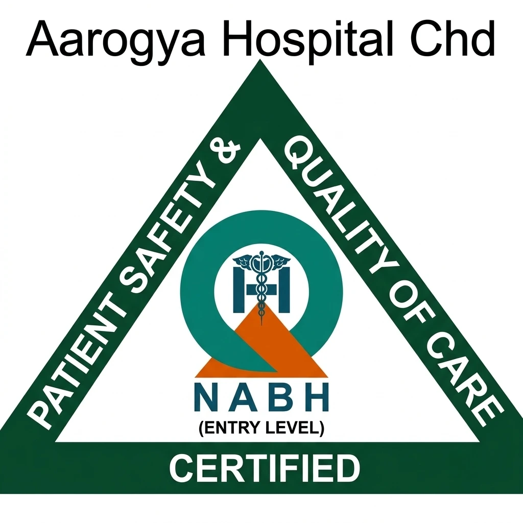 National Neonatology Forum (NNF) accreditation logo - Aarogya Hospital NICU Chandigarh