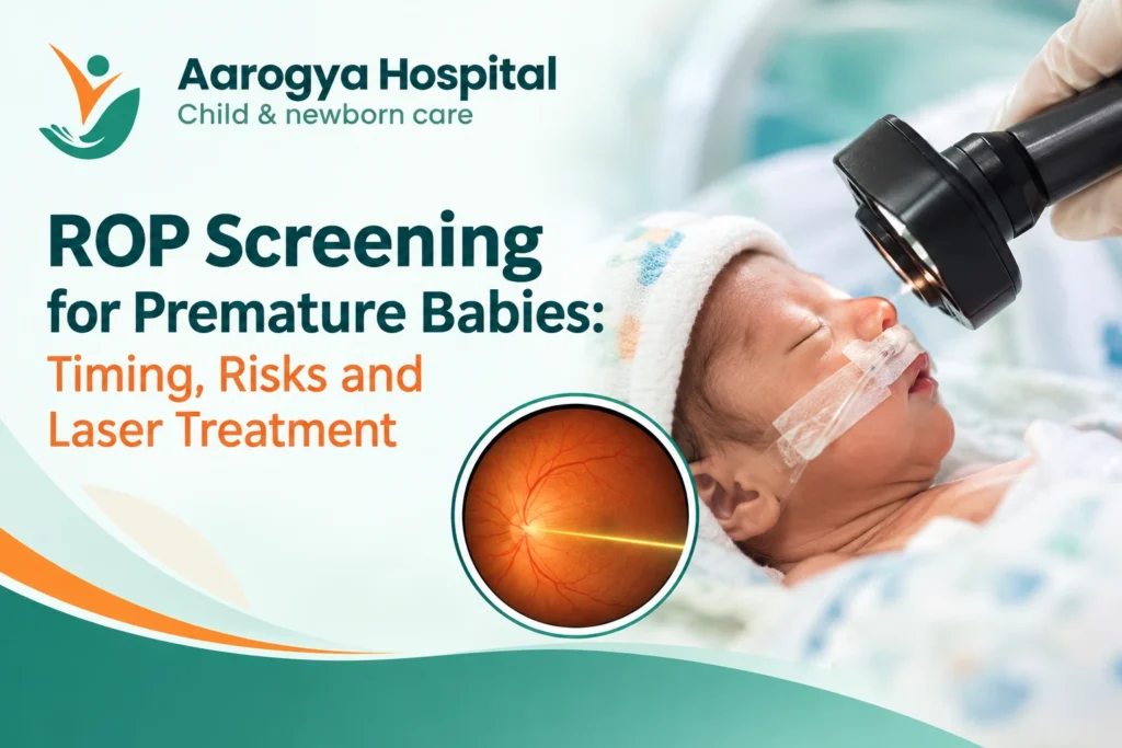 ROP screening for premature babies and retinal eye care